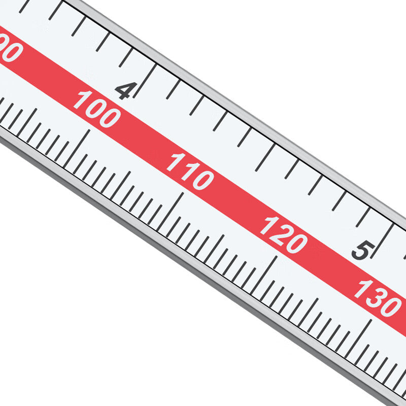Three-dimensional center distance measuring tape, 5-150mm stainless steel vernier caliper, center hole distance and edge distance, JD109, center distance 10-150mm (round head).