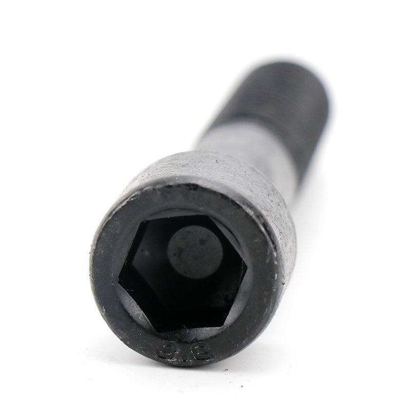 Bingyu BY-1160 8.8 grade metric socket head cap screws, M3, M4, M5, M6, M8, M10, M12, M14, blackened (quenched), GB70 half-thread, M6×110 (P1.0), 50 pieces