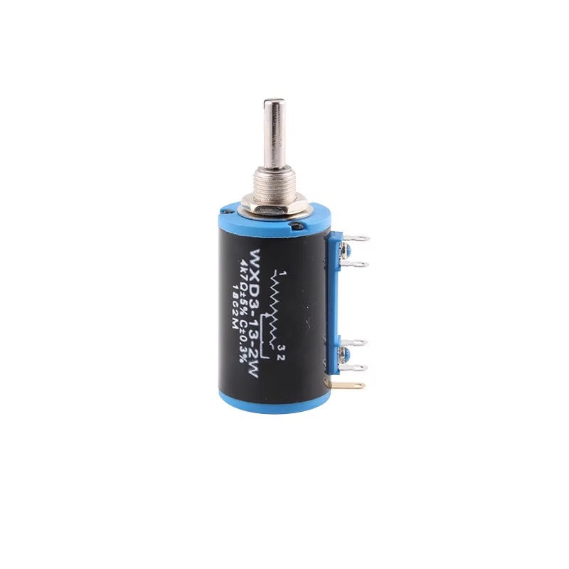KERICH WXD3-13-2W Precision Multi-Turn Potentiometer, Speed Controller with Knob, Customizable 10K-(10 Turns WXD3-13-2W) H1003071