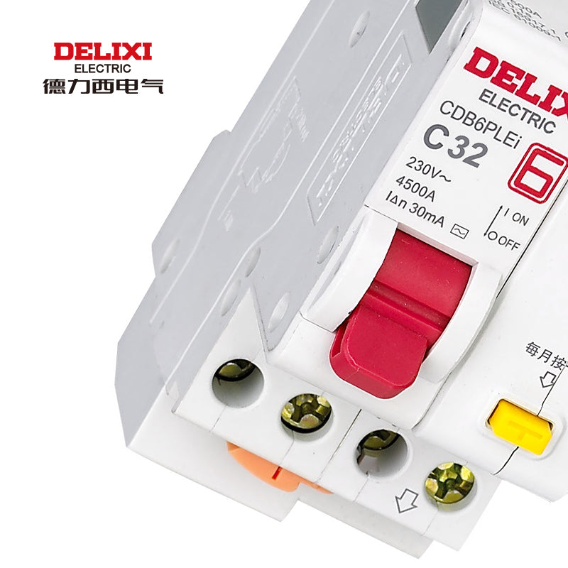 Delixi CDB6PLEi 1P+NC 32A Plastic Case Circuit Breaker