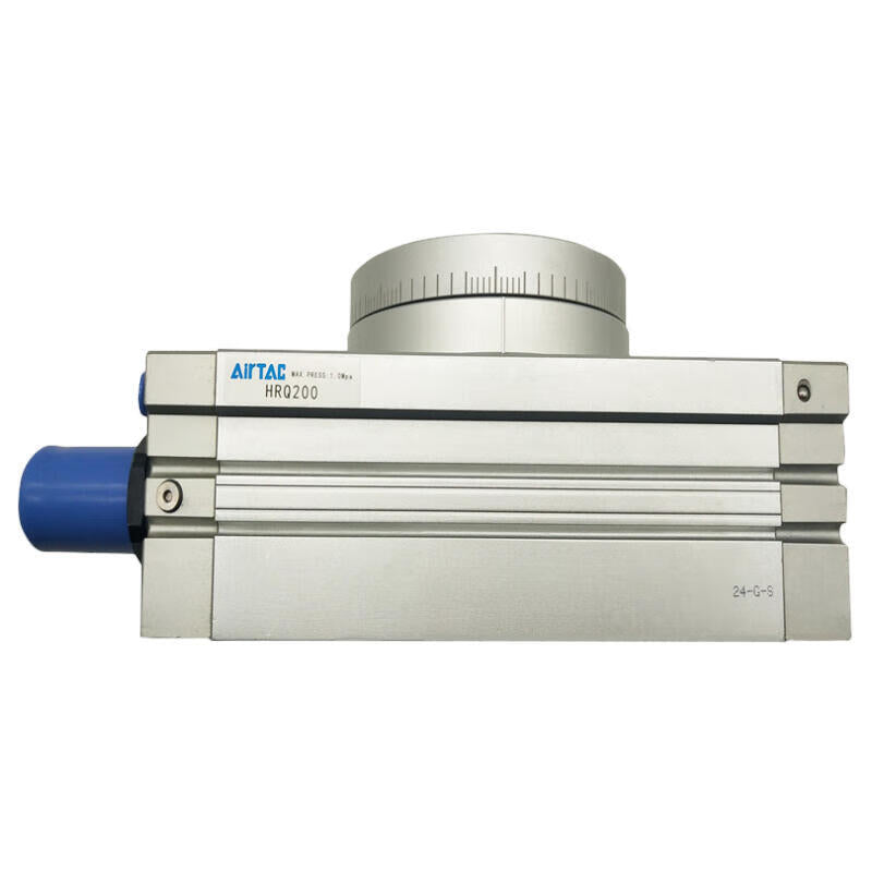 AirTAC Swing Cylinder, Rack and Pinion Type, Adjustment Screw Type, with Magnetic Ring; HRQ200
