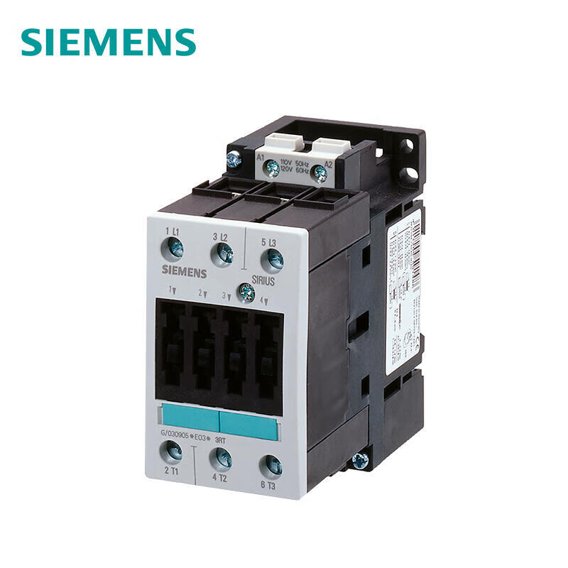 Siemens 3RT50341AN20 Contactor 220VAC 15kW 3-Pole S2