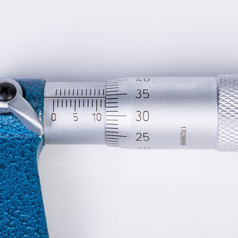Northwest Qinghai small-head spline micrometer, 2*5/3*10mm, fine end graduation value 0.01mm, 200-11-200/Type B, 0-25mm.