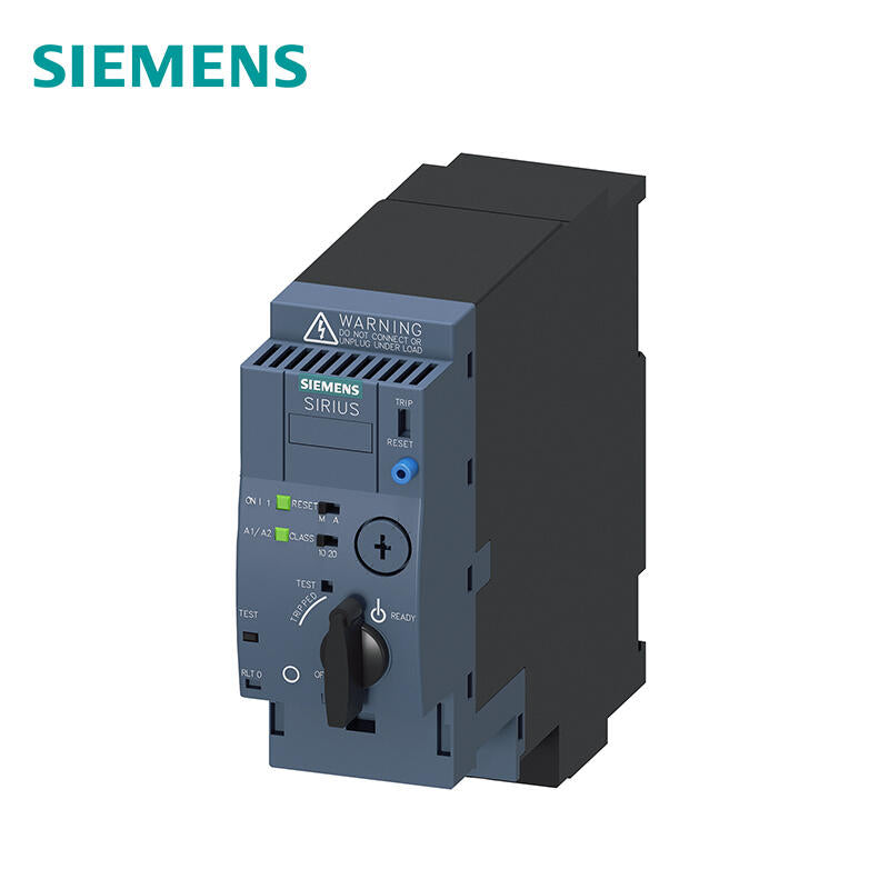 Siemens direct starter, 690V, AC/DC24V, 0.32-1.25A Main circuit interface: pluggable, no terminal Auxiliary circuit interface: pluggable, no terminal; 3RA61200BB30