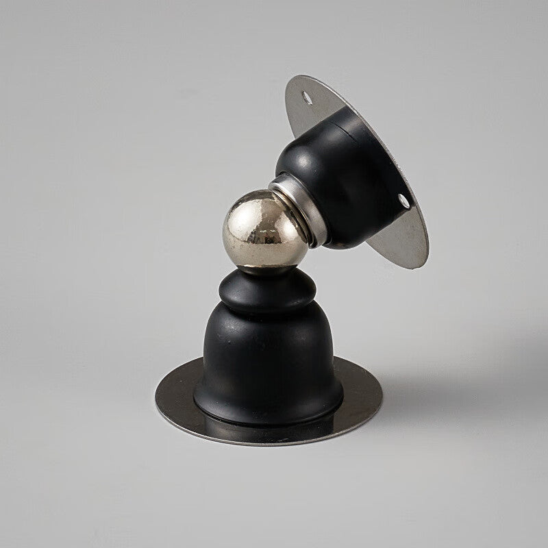Tianli Door Stopper - No Drill Required Floor Stopper - Anti-collision Door Stopper - Door Blocker - Bathroom Interior Strong Magnetic Door Top Stopper