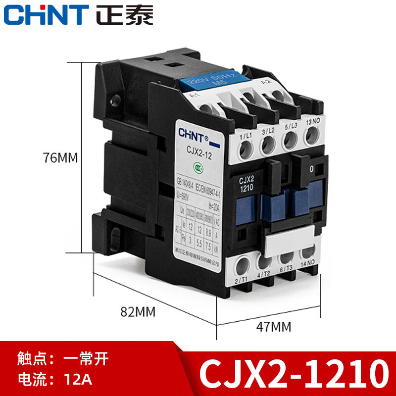 Chint CJX2-1210 12A AC Contactor Relay 220V