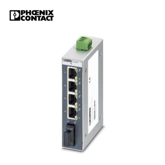 Phoenix Ethernet switch; FL SWITCH SFNB 4TX/FX SM20