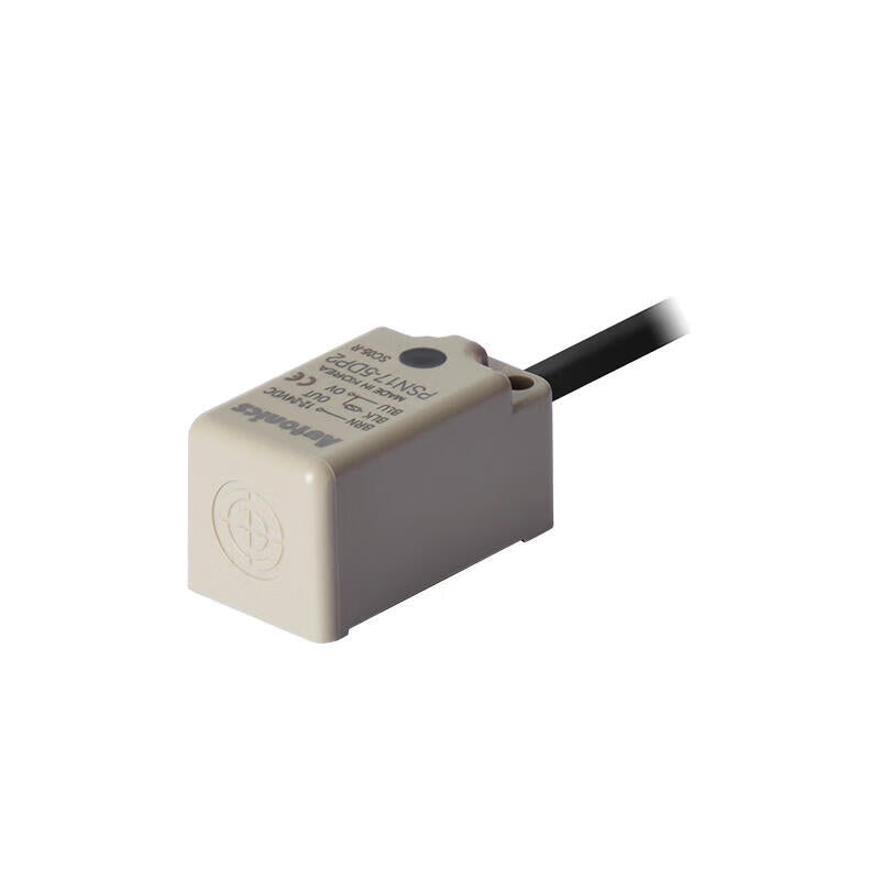 Autonics inductive square proximity switch 3-wire cable 2m detection distance 5mm PNP; PSN17-5DP2