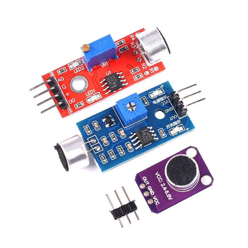 Ouhuayuan Sound Sensor High Sensitivity Microphone Control Module Whistle Switch Module Sensor Module