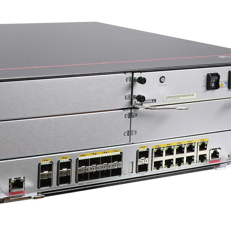 Huawei AR6300-S enterprise-class modular multi-service router with switching capacity of 640Gbps (4*SIC, 2*WSIC, 4*XSIC) with dual main control and dual power supply