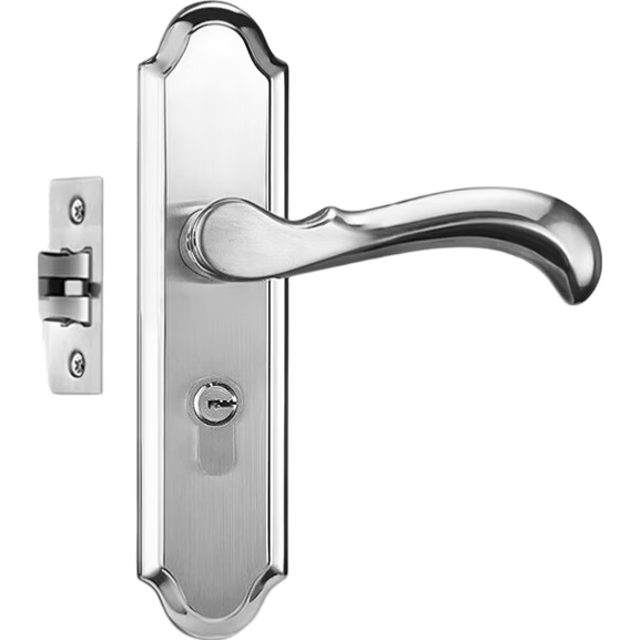 Fly.Globe door locks for solid wood doors in apartments, dormitories, bedrooms, bathrooms, toilets, and washrooms; stainless steel handles and locks.