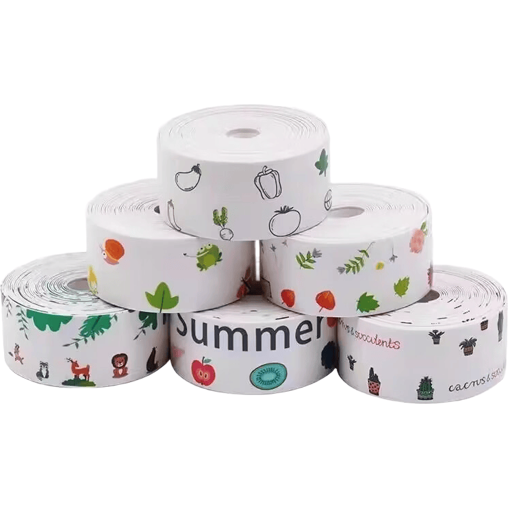 Taims Kitchen Stickers - Waterproof Sink Stickers, Grout Seal Stickers, Stove Anti-oil Stickers, Anti-mildew and Anti-stain Stickers, Self-adhesive Sealing Strips, 1.5m