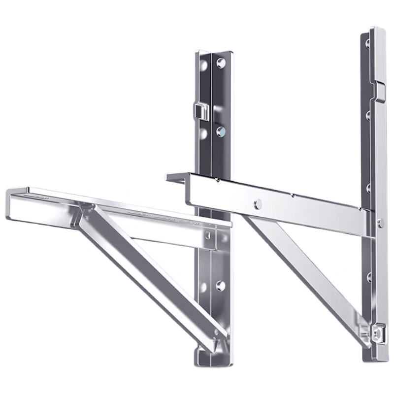 Pango Precision Engineering Universal Air Conditioner Outdoor Unit Bracket, Stainless Steel Thickened Frame, Triangular Reinforced Outdoor Mount, 1.5P Medium Weight Capacity [270KG]