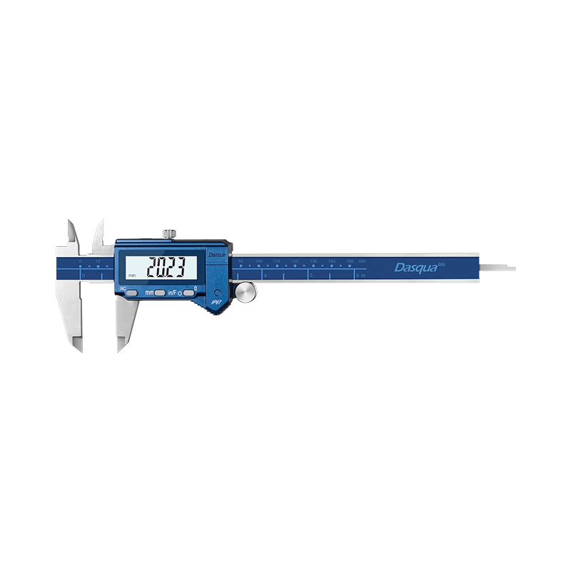 Dashico digital calipers, electronic vernier calipers, IP67 waterproof and oil-proof, high-precision industrial-grade stainless steel, 0-200mm*0.01mm.