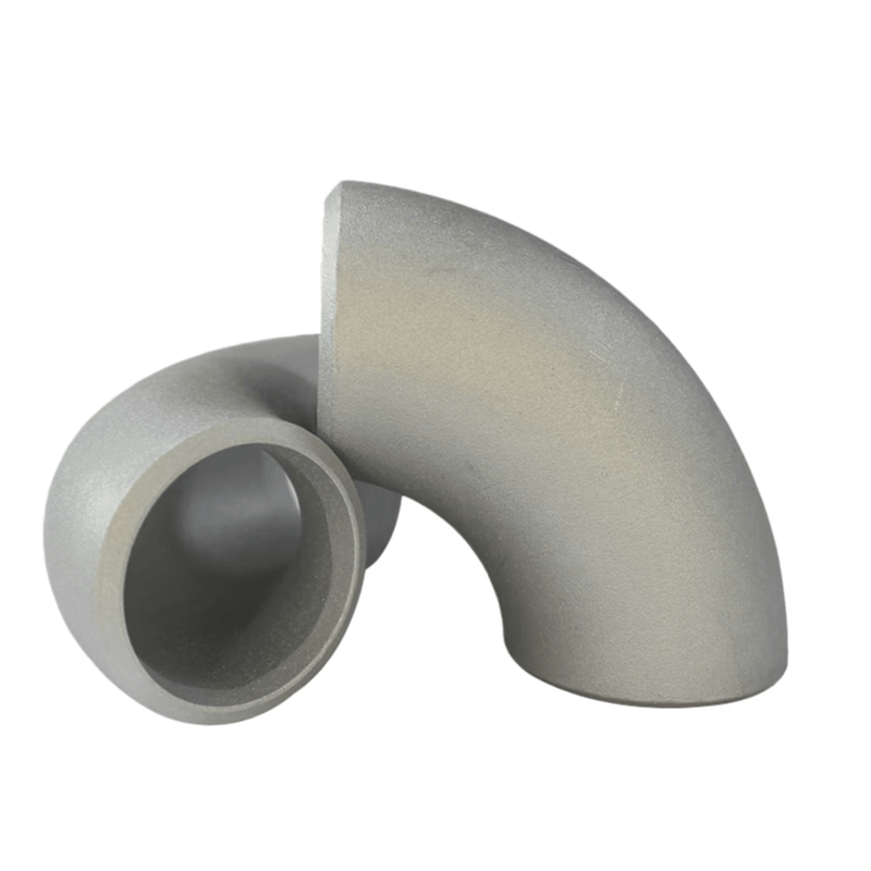Heyucheng Aluminum Alloy Elbows, Stamped Seamless Elbows, Aluminum Tees, Aluminum Flanges, Pure Aluminum Elbows φ40*5