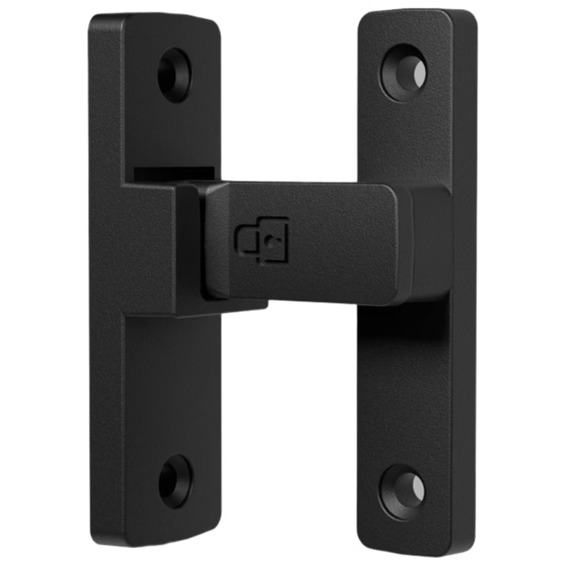 Tiger Pavilion Door Locks, Sliding Door Locks, Clip-on Bolts, Anti-theft Buckles, No-Drill, Adhesive Nail Dual-Use, 90-degree Luminous Finish