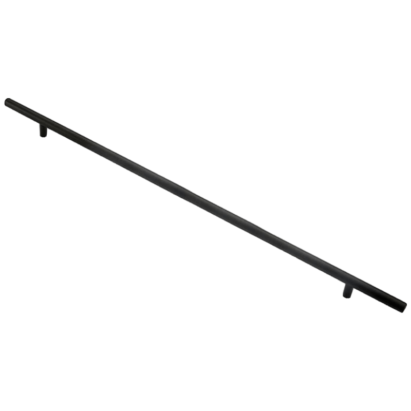 Pangu Precision Cabinet Door Long Strip Handle, Simple Modern Drawer Wardrobe Door Handle, 6808-320 Hole Spacing, Black