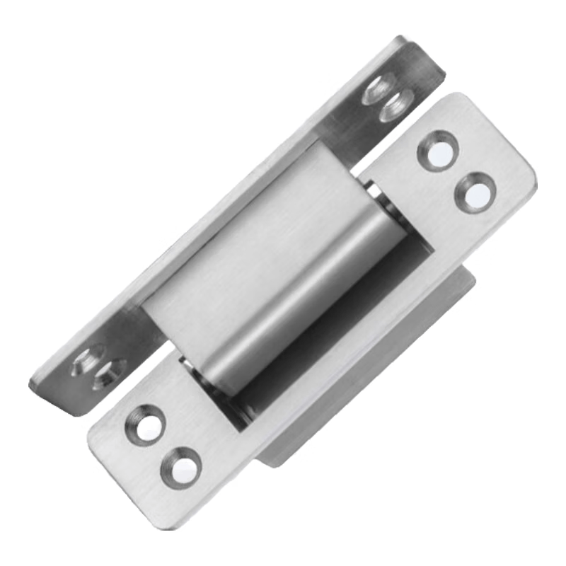 Deqi Invisible Hinges, 304 Stainless Steel Lightweight Door Hinges, Universal Cross Hinges for Bathrooms, Windows, Cloakrooms, and Electrical Cabinets, 76A Sandblasted