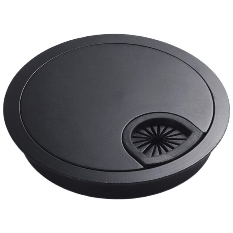 Chuco computer desk cable hole cover, desktop cable management box sealing cover, desk decorative ring, 50mm round hole cover