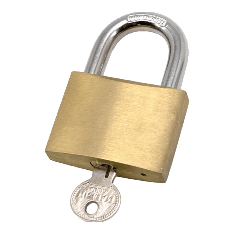 Bingyu Brass Padlock, Cabinet Lock, Box Lock, Small Lock, Electric Meter Box Lock, Door Lock, 50mm Short Beam Opener BH-637