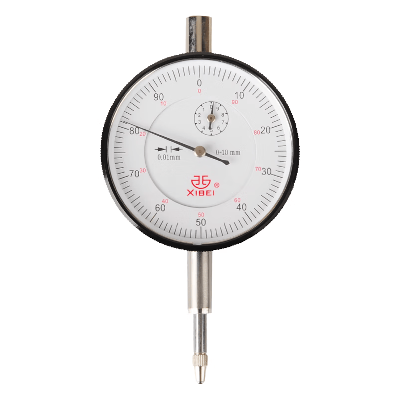 Northwest Qinghai Qingliang Mechanical Dial Indicator, Pointer Gauge, 0-3-5-10mm, Scale Division 0.01, Dial Diameter 60mm, 557-04-090 / Measuring Range 0-10mm
