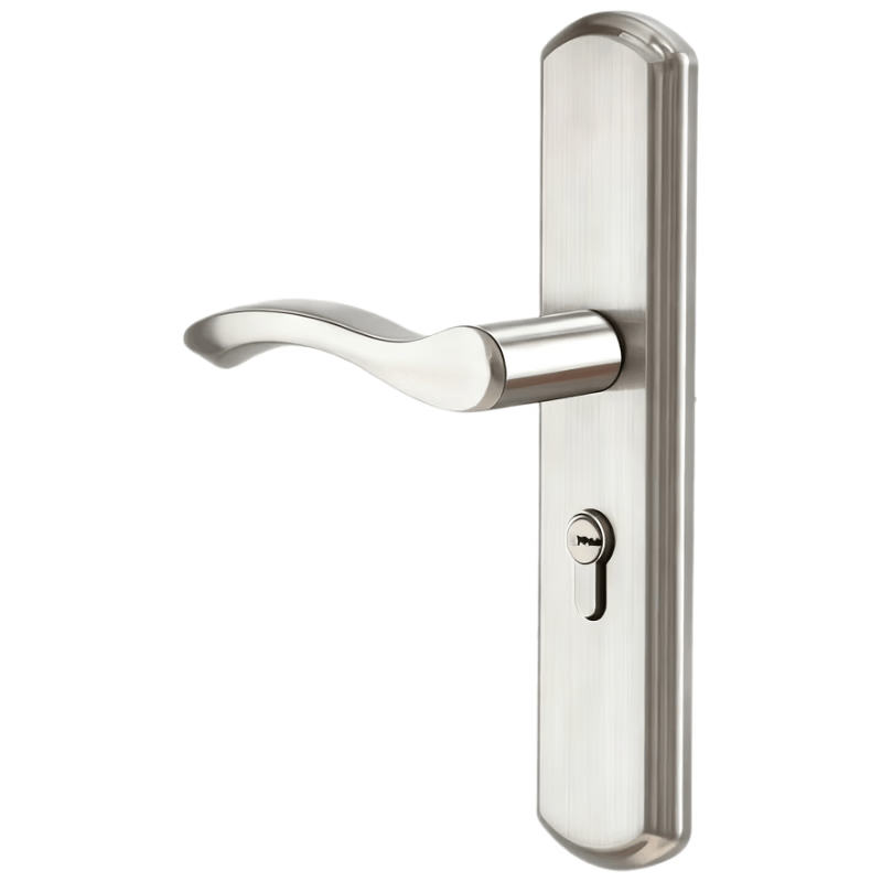 Du'ao Door Locks, Bedroom Door Locks, Wooden Door Locks, Adjustable, No Need for Hole Modification, Universal Complete Set of Interior Door Locks, 18 Handles