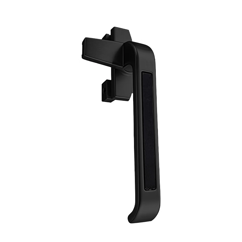 Anseri aluminum alloy window handle, type 38, casement window, sliding door handle, single-point handle, black, right handle 311110