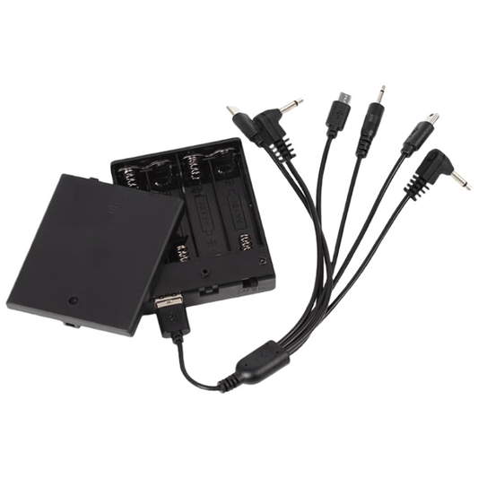 Basic Safe External Battery Box Emergency Power Supply Universal Safe Combination Cabinet 6V Multi-Head Home External Charger