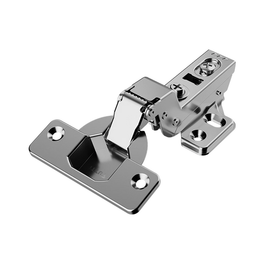 TUTTI cabinet door hinges, cabinet door hinges, damping hinges, hydraulic damping hinges, three-stage force fixed mounting, 304 stainless steel (without cap), 100 pieces per pack.