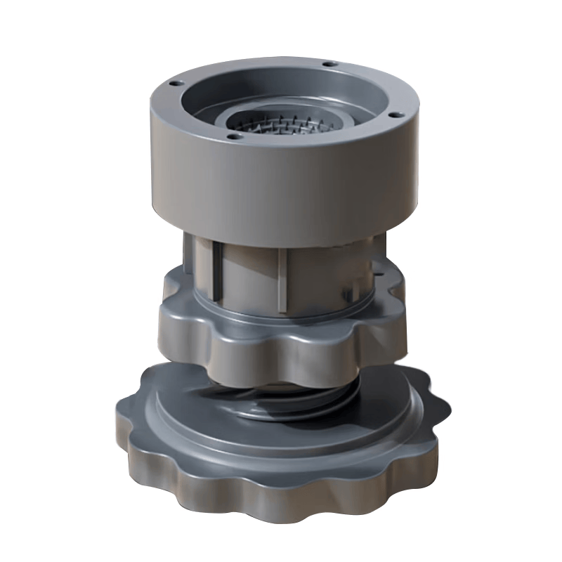 Adjustable shock-absorbing and anti-slip base for high-speed hand dryers, with adjustable balance, large-foot design, suitable for both impeller and roller dryers, moisture-proof support. 4-pack [9-11cm height increase] Reinforced version.