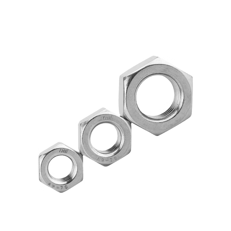 GUCHANT hex nuts, 304 stainless steel, DIN934, M4 [20 pieces/bag]