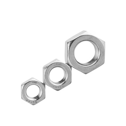 GUCHANT hex nuts, 304 stainless steel, DIN934, M4 [20 pieces/bag]