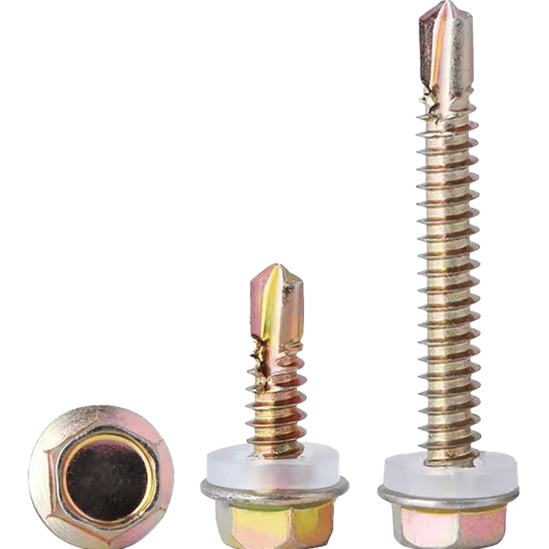 Yonghao Yinghong Hexagonal Self-Drilling Screws, Dovetail Screws, Customizable M4.8*45 (100 pieces) - Price per box