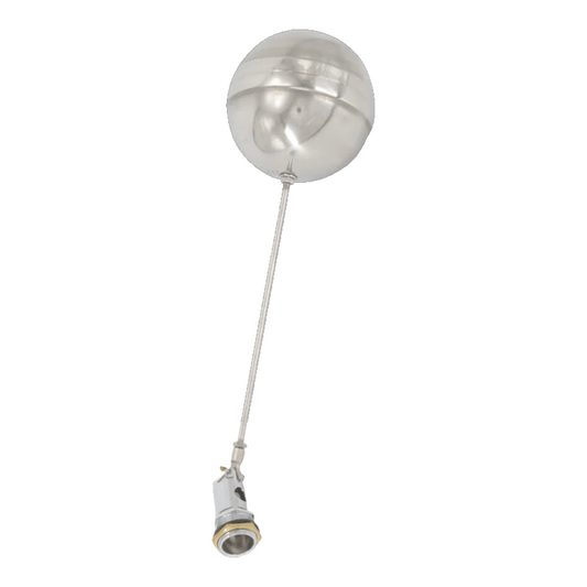Winstein WT-087 Brass Nickel-Plated Float Valve, 201 Valve for Water Towers and Tanks, DN20, 6 points