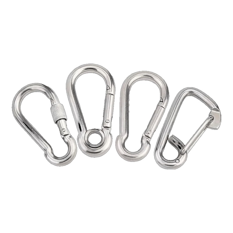 Jingu Lao 304 Stainless Steel Quick Connector Ring, Connector Ring, Track Buckle, Safety Buckle, Chain Buckle, Meilong Lock Connector, M3.5 (79kg Load Capacity)