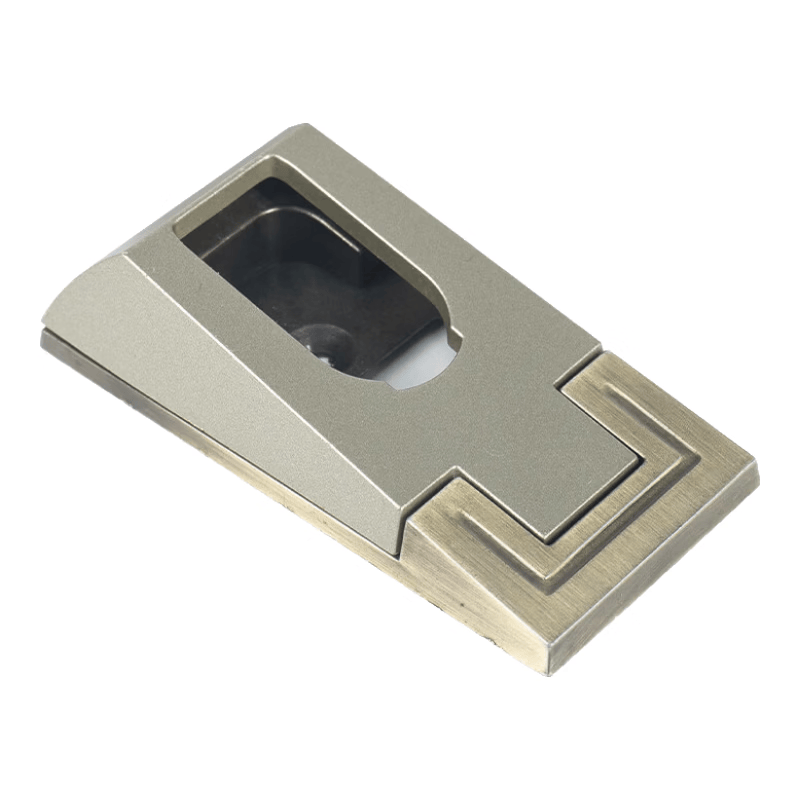 Bingyu Zinc Alloy Flange Clothes Rod Base, Clothes Support, Moisture-proof Clothes Tube Support, 6 pieces/pack BH-535