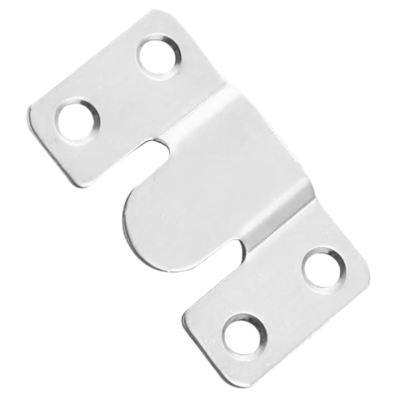 Steel Precision Stainless Steel Mountain-Shaped Buckle Picture Frame Hook Small 4-Piece Wall Mirror Clip Concealed Connecting Fastener