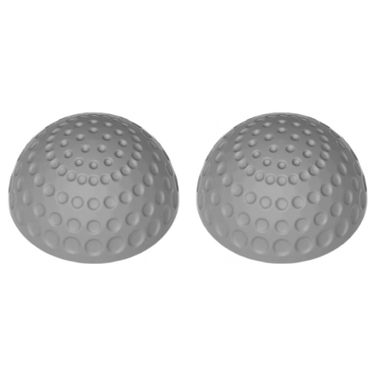 TIMMS door handle anti-collision sticker, rear anti-collision pad, silicone pad, barrier strip, anti-collision door stopper, anti-collision pad - gray - 2 pieces