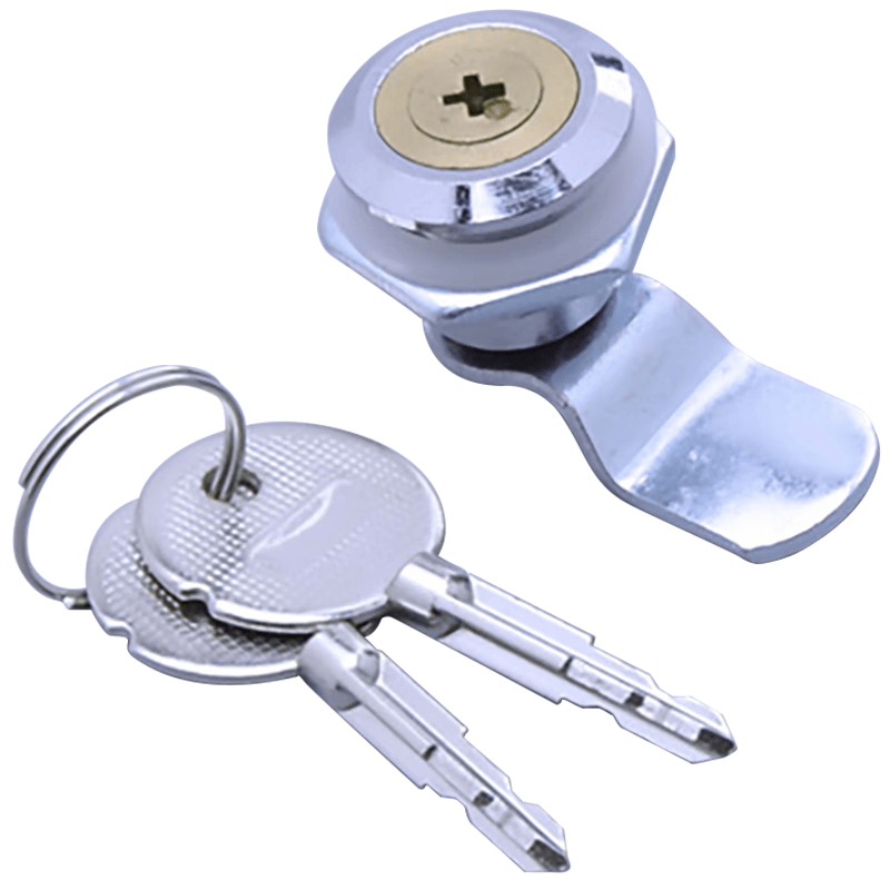 Anseri electrical distribution box/cabinet door lock, copper lock cylinder, rotary latch lock, meter box, mailbox, industrial cabinet lock, cross single-opening type 5D00771
