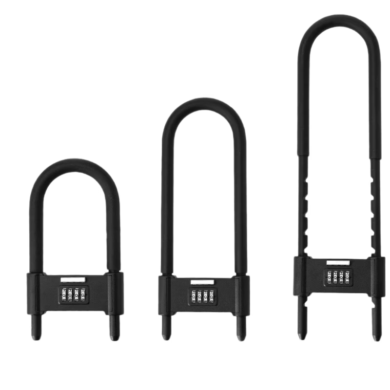 Shouli combination glass door lock, U-shaped combination lock, double-opening door lock, office, shopping mall, and shop door lock, 35cm combination lock.
