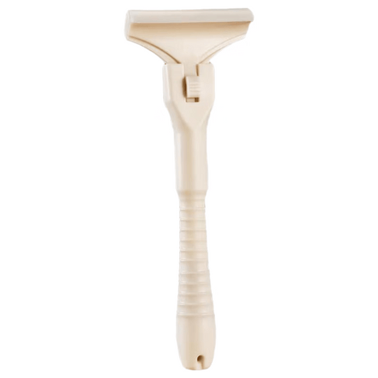Eastern Products' pig skin and grease scraping tool can be used with pig hair scraping blades, a special knife for scraping pig skin and lard, and a hair scraper.