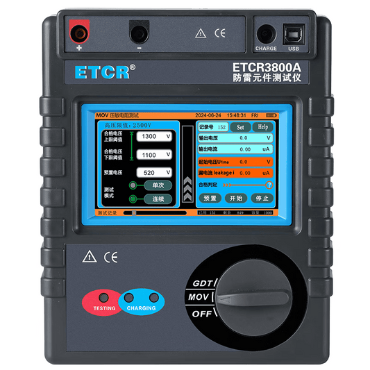 ETCR3800A surge protector/varistor/discharge tube/surge protector - surge protection testing - component testing