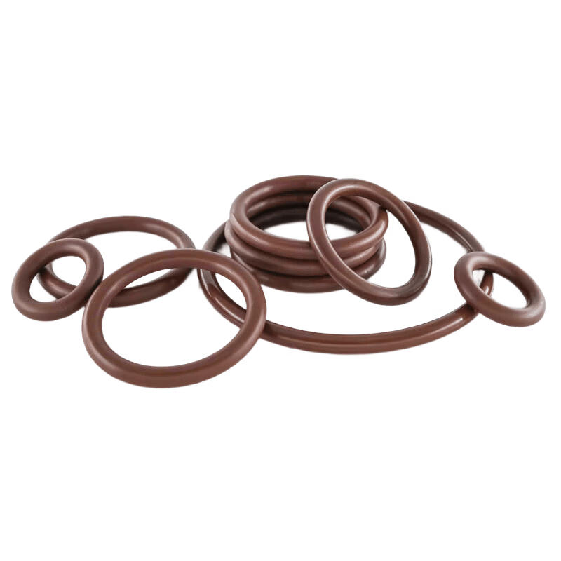 Aiyuetai Fluororubber O-ring Seals, Brown, Corrosion Resistant, High Temperature Resistant, Resistant to Weak Acids and Alkalis, Outer Diameter 750mm * Wire Diameter 5mm