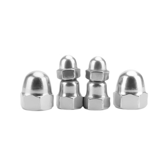 GUCHANT 304 stainless steel cap nuts DIN1587 M4 (20 pieces/bag)