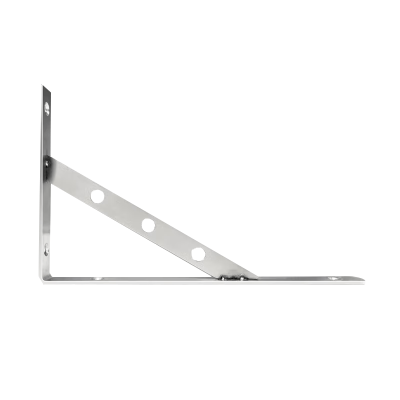 Jingu Lao KCx-32 Stainless Steel Wall Bracket Tripod Bracket Triangular Support Frame Wall Shelf Shelf Drag Rack Welded Type (with screws) Thickness 4mm Length 350mm (1 piece)