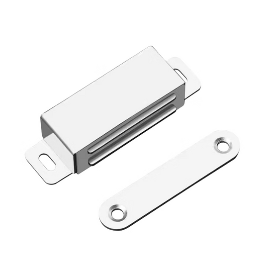 Saint-Gobain stainless steel cabinet door magnetic wardrobe door catcher, strong magnetic door catcher, strong magnetic door catcher, old-fashioned cabinet door latch.