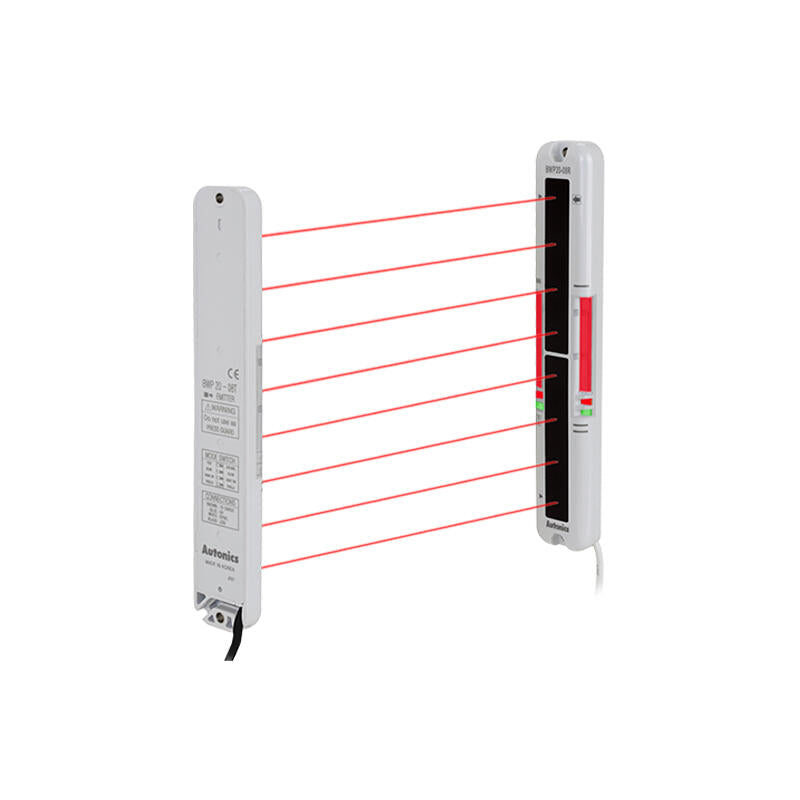 Autonics area sensor detection distance 0.1-5m protection height 140mm optical axis number 8 optical axis spacing 20mm NPN; BWP20-08