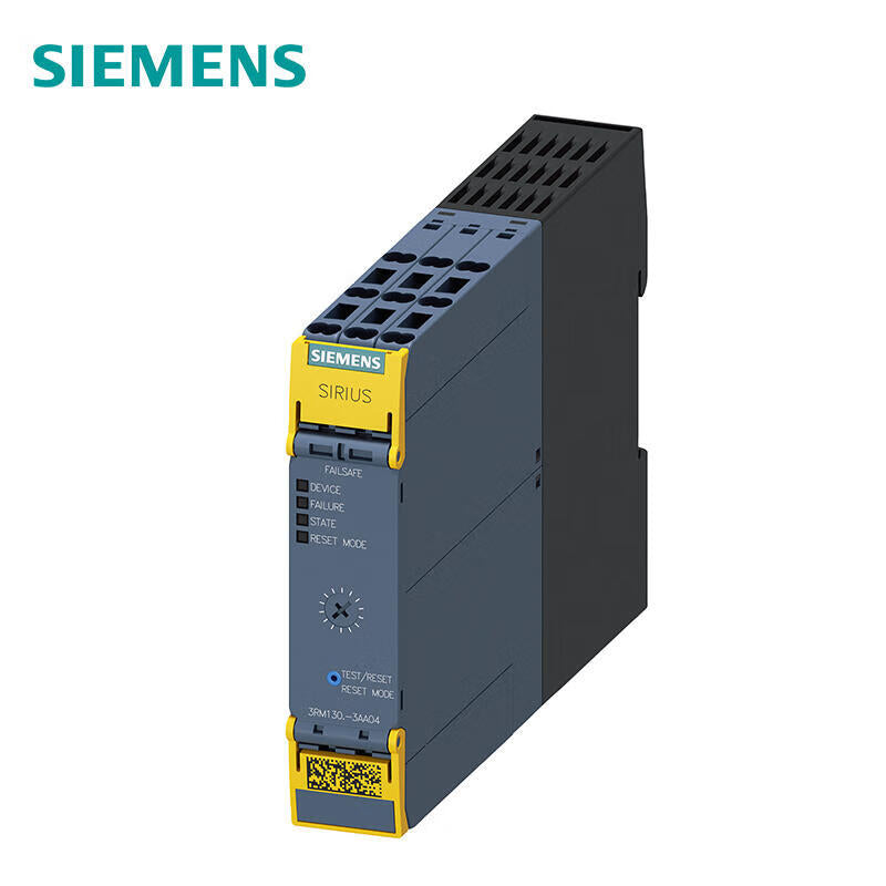 Siemens fail-safe reversing starter, 500V, 0-0.12kW, 0.1-0.5A, 24VDC, bolt type/spring type terminal connection; 3RM13013AA04