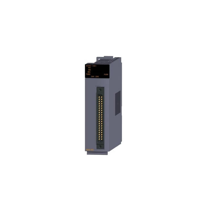 Mitsubishi Electric PLC, high speed counting, 2 channels, 200kpps, 5/12/24VDC input, sink output; QD62