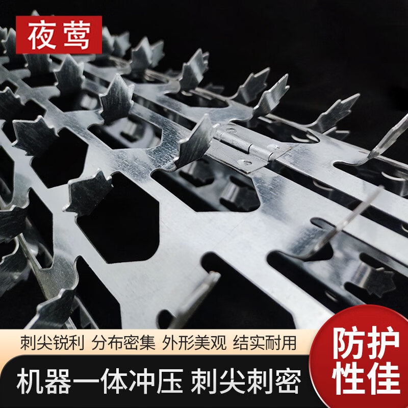 Nightingale hot-dip galvanized drain pipe, anti-climbing and anti-spiking for natural gas pipelines, cat and rodent resistant, 110mm in diameter, 0.5m long.